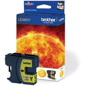 Tinte Brother LC-980Y gelb