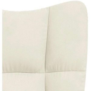 Produktbild für Loungesessel vidaXL 328082, cremeweiß