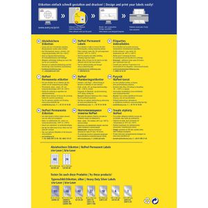 Produktbild für Sicherheitsetiketten Zweckform L6146-20, weiß