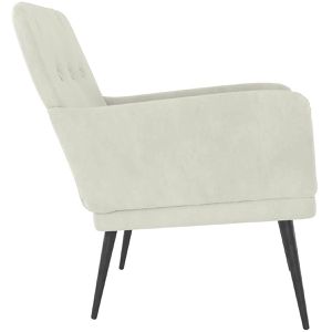 Produktbild für Loungesessel vidaXL 351412, creme