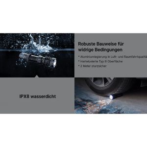 Produktbild für Taschenlampe Olight Warrior X4, LED, aufladbar