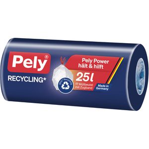 Müllbeutel Pely Recycling, 54030219, 25 Liter