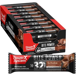 Proteinriegel Power-System Bite Power, 24 Riegel