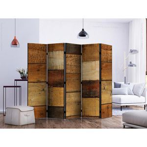 Produktbild für Paravent Artgeist Wooden Textures II, innen 5-tlg.