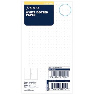 Ersatzeinlagen Filofax 132680, Dotted Journal, Personal
