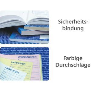 Produktbild für Rechnungsbuch Zweckform 1734, A4