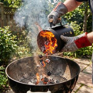Produktbild für Anzündkamin Relaxdays Grillkohleanzünder