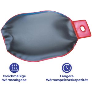 Produktbild für Wärmekissen Maximex Moorwärmflasche Exquisit, 32x17cm, Moorgel