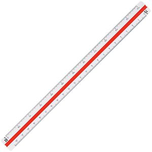 Produktbild für Dreikantmaßstab Rumold 150/2/30 Kunststoff, 30cm