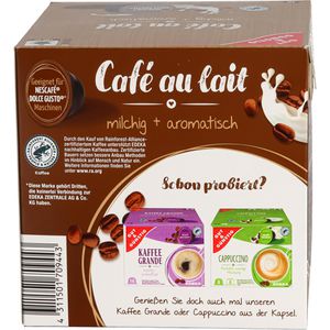 Produktbild für Kaffeekapseln Gut&amp;Günstig Cafe au Lait