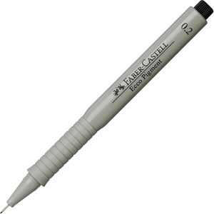 Fineliner Faber-Castell Ecco Pigment, schwarz