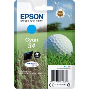 Produktbild für Tinte Epson 34 C13T346240 Golfball, cyan