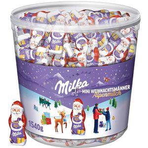 Weihnachtsmann Milka Mini, Höhe 4,5 cm