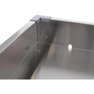 Produktbild für Mähroboter-Garage Mendler HWC-P41, silber, aus Edelstahl