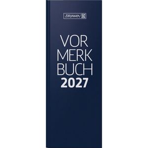 Produktbild für Vormerkbuch Brunnen 786, blaues Hardcover