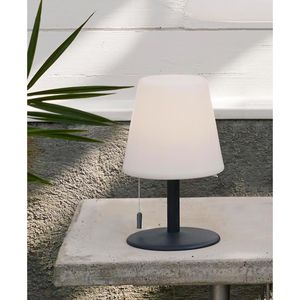 Produktbild für Tischlampe McShine Kreta, schwarz mit LED
