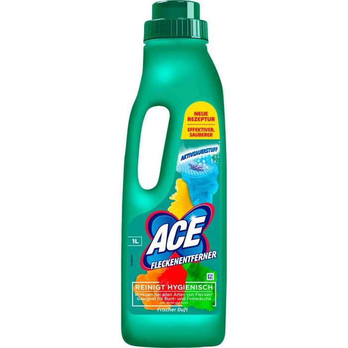 ACE Fleckenentferner Aktivsauerstoff, reinigt hygienisch, frischer