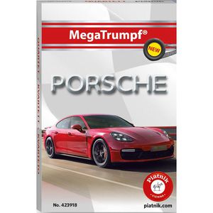 Produktbild für Kartenspiel Piatnik 423918, MegaTrumpf Porsche