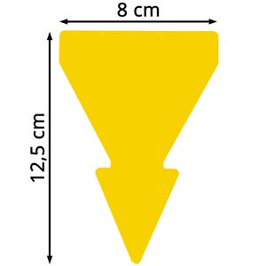 Produktbild für Gelbtafeln Protect Gelbfalle, 8 x 12,5 cm, zum Stecken