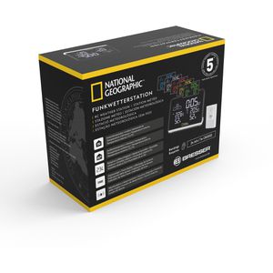 Produktbild für Wetterstation National-Geographic 9070300, Funk, digital