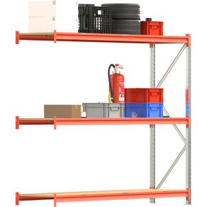 Produktbild für Anbauregal Regalwerk EMMA, 3 Holzböden