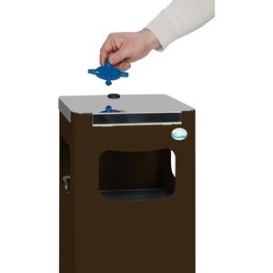 Produktbild für Mülleimer VAR WSG 25R, 2170, braun