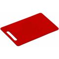Schneidebrett Kesper 30483 aus Kunststoff 34 x 24 x 0,6 cm, rot