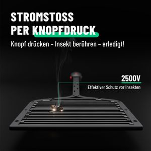 Produktbild für Fliegenklatsche Greate 901019 Elektro Vernichter, 51 x 10 cm