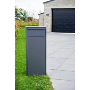 Produktbild für Paketbriefkasten Allux 800 Parcel RS, anthrazit
