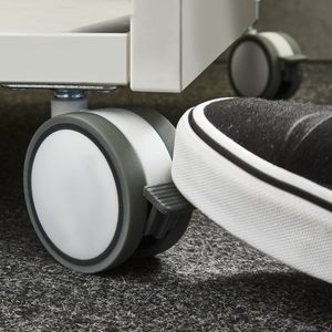 Produktbild für Möbelrolle SO-TECH 133240, mit Anschraubplatte