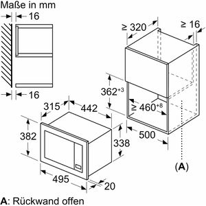 Produktbild für Mikrowelle Bosch Serie 2, BFL523MB4
