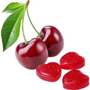 Produktbild für Fruchtbonbons Hellma Herz-Bonbon - Danke