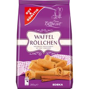 Waffeln Gut&Günstig Waffelröllchen