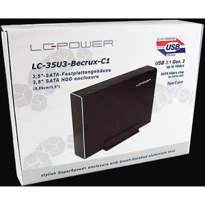 Produktbild für Festplattengehäuse LC-Power LC-35U3-Becrux-C1