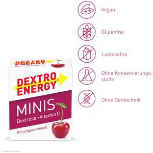 Produktbild für Traubenzucker Dextro Energy Minis Kirsche