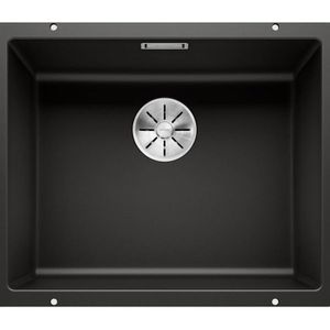 Produktbild für Spülbecken BLANCO SUBLINE 500-U, Einzelbecken, schwarz