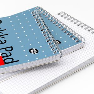 Produktbild für Notizblock Pukka-Pad Metallic, blau metallic, ca. A5
