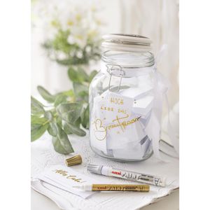 Produktbild für Lackmarker uni-ball PX-21, wasserfest &amp; permanent, gold