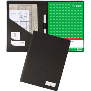 Produktbild für Fahrzeugmappe Sigel EF415, Leinenstruktur, A4