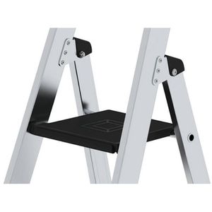 Produktbild für Stehleiter MUNK 42708, nivello-Leiterfüße, mit Plattform
