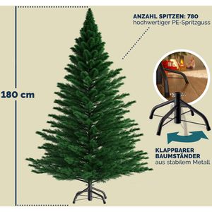 Produktbild für Weihnachtsbaum CASARIA 104006, Edeltanne, 180cm
