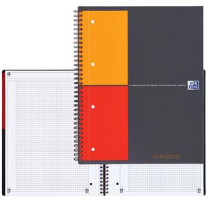 Collegeblock Oxford 100104329, Activebook, A4
