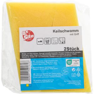 Produktbild für Spülschwamm Sito Keilschwamm 8 x 14 cm