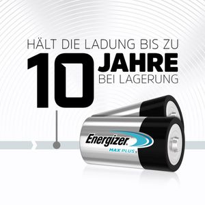 Produktbild für Batterien Energizer Max Plus, Alkaline