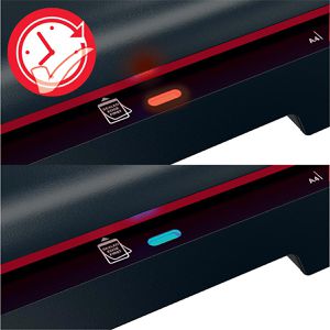 Produktbild für Laminiergerät GBC 240, mit 2 Rollen, A4