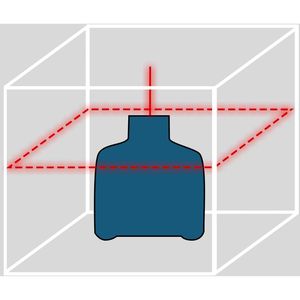 Produktbild für Rotationslaser Stanley DIY STHT77616-0, 1 Lotpunkt
