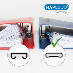 Produktbild für Heftzange RAPESCO 1794, Porpoise One, aus Metall, chrom