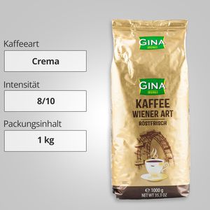 Produktbild für Kaffee Gina Wiener Kaffee