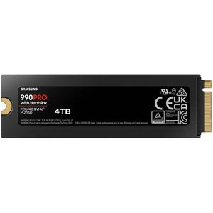 Produktbild für Festplatte Samsung 990 Pro Heatsink MZ-V9P4T0CW