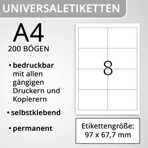 Produktbild für Universaletiketten Herma 4624 Premium, weiß